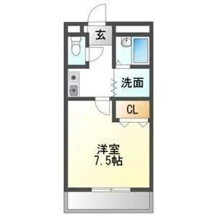 ドエルYS【2階】の間取り