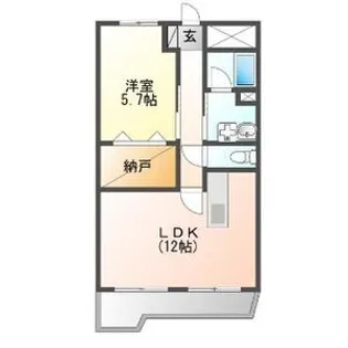 第一辻ビル【3階】の間取り