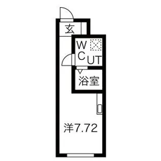 1Rの間取り画像