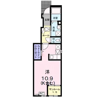 彦内南【1階】の間取り
