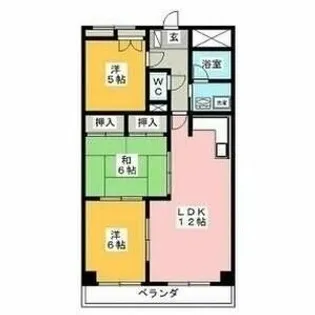 THE T.O.M【2階】の間取り