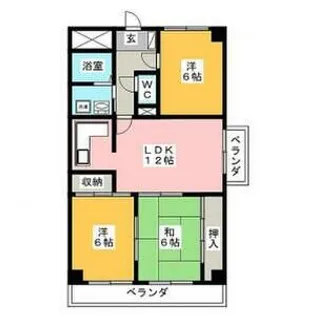 THE T.O.M【4階】の間取り