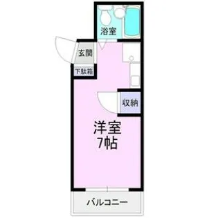 ROA BUIL ANNEX【1階】の間取り