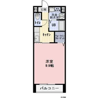 PLUMECEヒロC【2階】の間取り