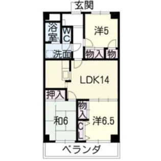 メゾンシャンポール【3階】の間取り
