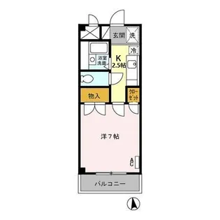 青悠荘【1階】の間取り