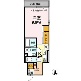 OHANA(オハナ)【2階】の間取り