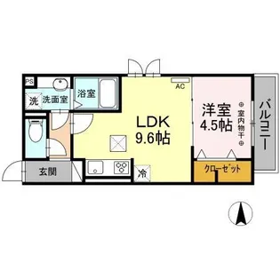 MAISON MINETTE(メゾン ミネット)【1階】の間取り