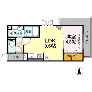 MAISON MINETTE(メゾン ミネット)【3階】の間取り