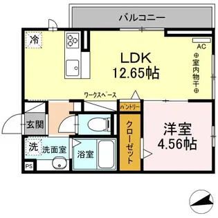 メゾン三松【3階】の間取り