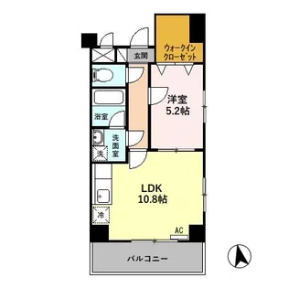 メゾンDEウノ【4階】の間取り