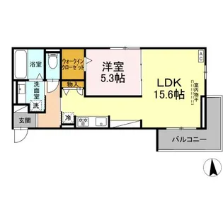 レジデンス グレイス【2階】の間取り