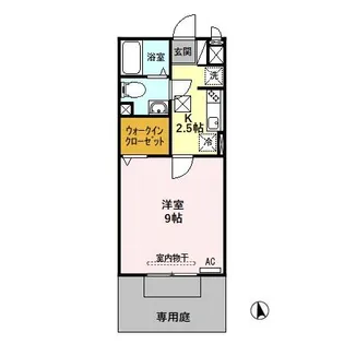 ボナール11【1階】の間取り