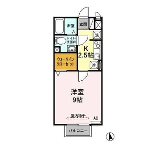 ボナール11【2階】の間取り