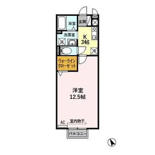 モナリエ北一色 B【2階】の間取り