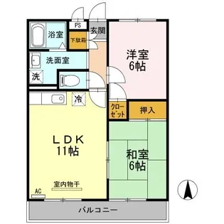 コアロードⅠ【3階】の間取り