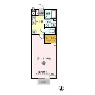 コンフォートアベニュー【2階】の間取り