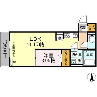 GRAND MAISON GIFU(グランメゾンギフ )【1階】の間取り