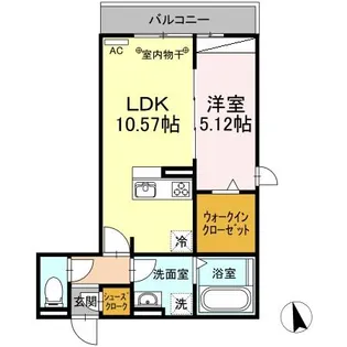 マハロ(MAHALO)【2階】の間取り