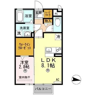 サンシャイン レジデンス【2階】の間取り