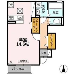 GRAZIA CASAⅡ(グラッツィア カーサⅡ)【1階】の間取り