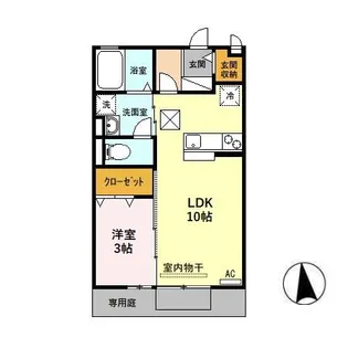 マノワール・K【1階】の間取り