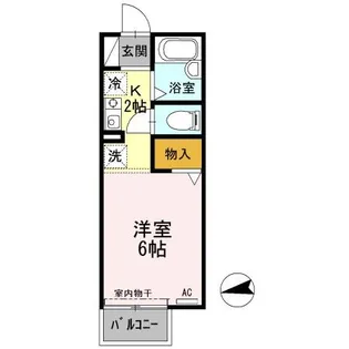 セピア・コート【1階】の間取り