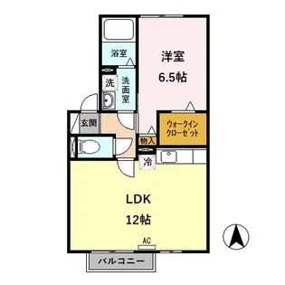 エクセレント瑞穂 D【215号室】の間取り