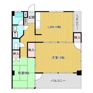 栄コーポラス【311号室】の間取り