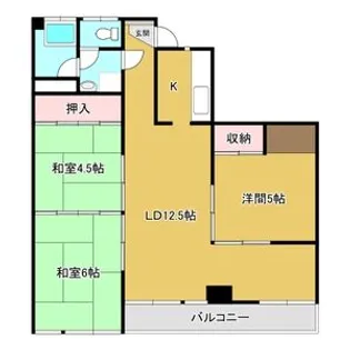 栄コーポラス【301号室】の間取り