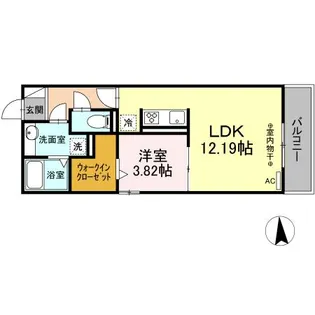 COTO.GRANSER(コート・グランサ)【3階】の間取り