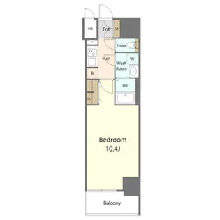 SーRESIDENCE岐阜駅【10階】の間取り
