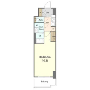 SーRESIDENCE岐阜駅【901号室】の間取り
