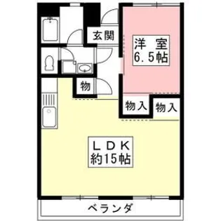 エスポワール長良【3階】の間取り