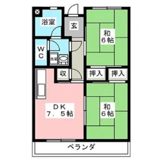 エスポワール長良【3階】の間取り