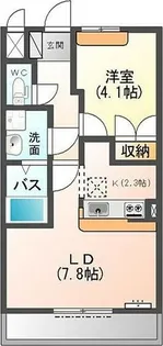 フラッシュ【2階】の間取り