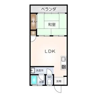 シーズンコート岐阜茜部A棟(旧堀江ビル)【3階】の間取り