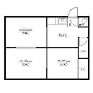 金岡ビル【4階】の間取り