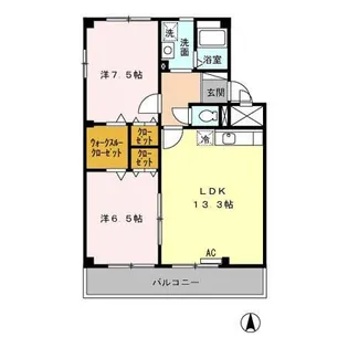 ソシアポーロ【2階】の間取り