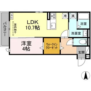 REGULUS【3階】の間取り