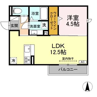 REGULUS【3階】の間取り