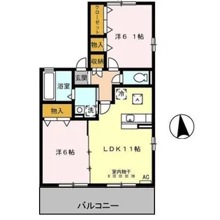 URTORE(アルトゥーレ)【1階】の間取り