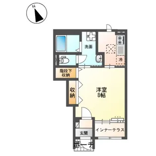 ルヴニール・KATADA【1階】の間取り