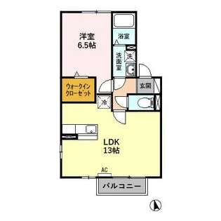 グリーンハイム【2階】の間取り