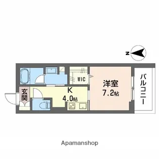 シャーメゾン大垣郭町【405号室】の間取り