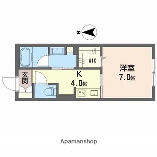 シャーメゾン大垣郭町【103号室】の間取り