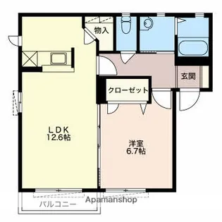 セネシオ A【1階】の間取り