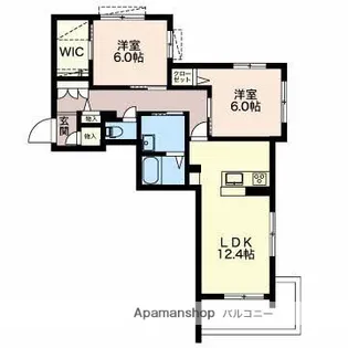 リオリエント岐南【2階】の間取り