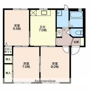 MASTTOWN茜 A【1階】の間取り