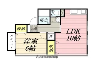 セジュール来夢90【2階】の間取り